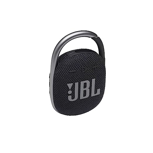 JBL Clip 4 Portable Wireless Speaker - Black