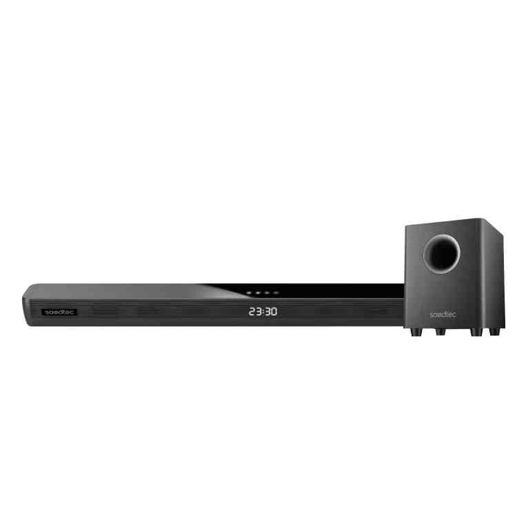 Porodo 2.1 Ch Soundbar With Wireless Subwoofer