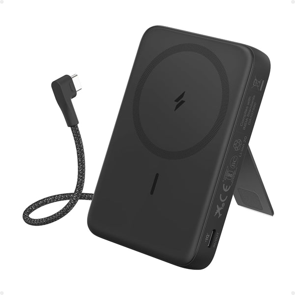 Anker zolo Power  Bank (10K, Magnetic, Built-In  USB-C Cable)