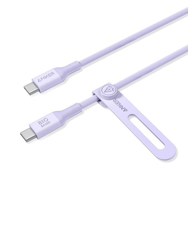 Anker 544 USB-C to USB-C Cable (Bio-Based 3ft)  Violet